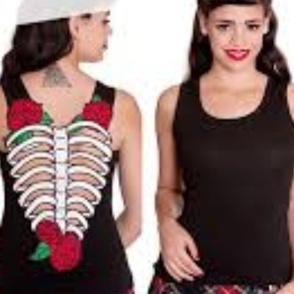 FOUND ISO! Hell Bunny Bones & Roses @seabreeze47 - Picture 5 of 6